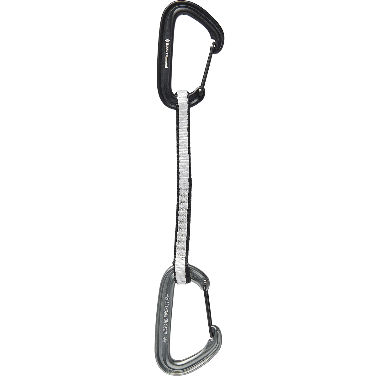 Black Diamond Litewire Quickdraw Carabiner - 16Cm