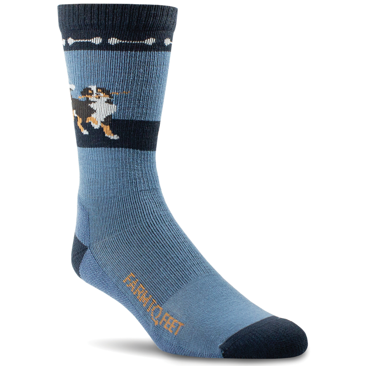 Farm To Feet Men's Richmond Light Cushion Crew Socks