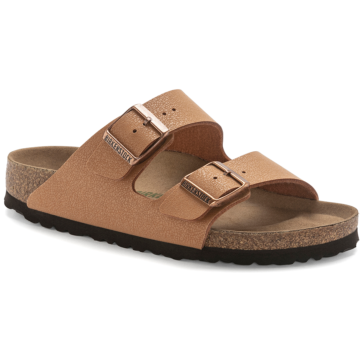 Birkenstock Women’s Arizona Vegan Birkibuc Sandal, Narrow – Size 41
