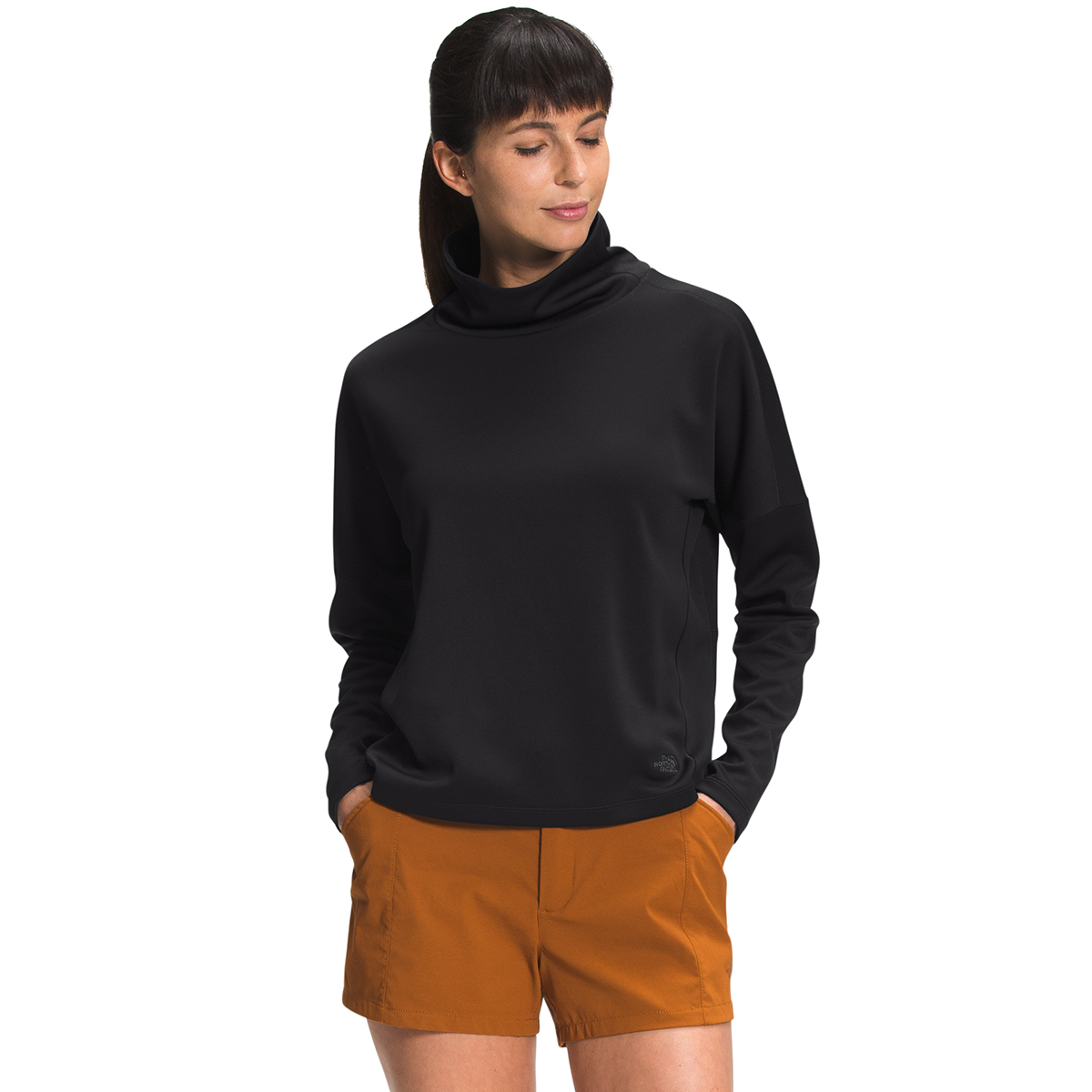 The North Face Women's Basin Funnel Neck Long-Sleeve Shirt - Size XL