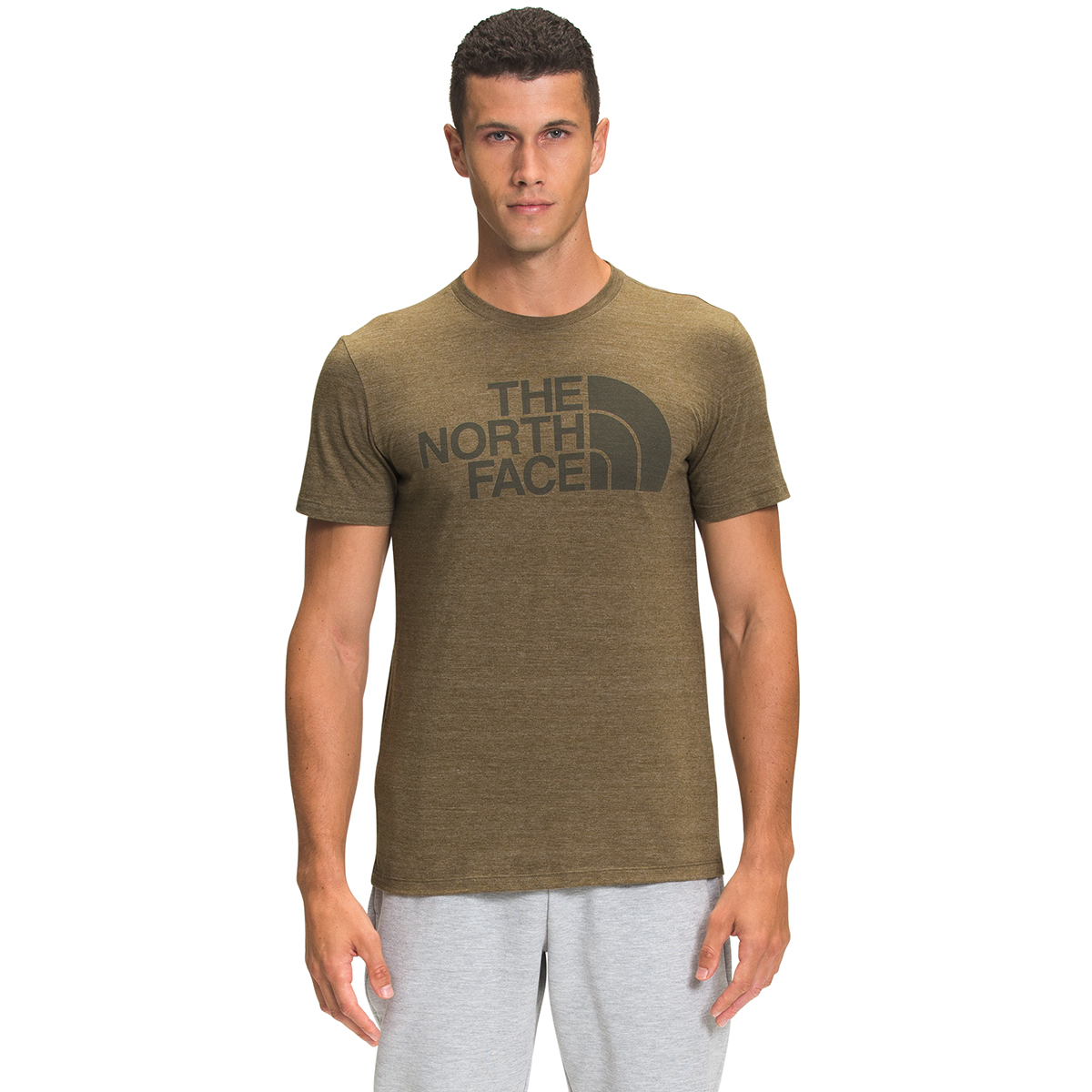 The North Face Men's Short-Sleeve Half Dome Tri-Blend Tee - Size 2XL