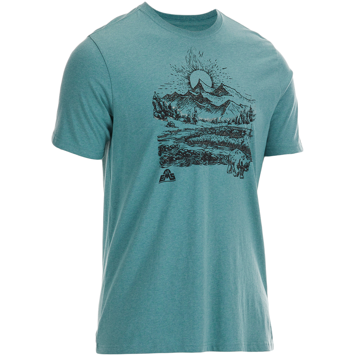 EMS Men’s Critter Creations Short-Sleeve Graphic Tee – Size XXL