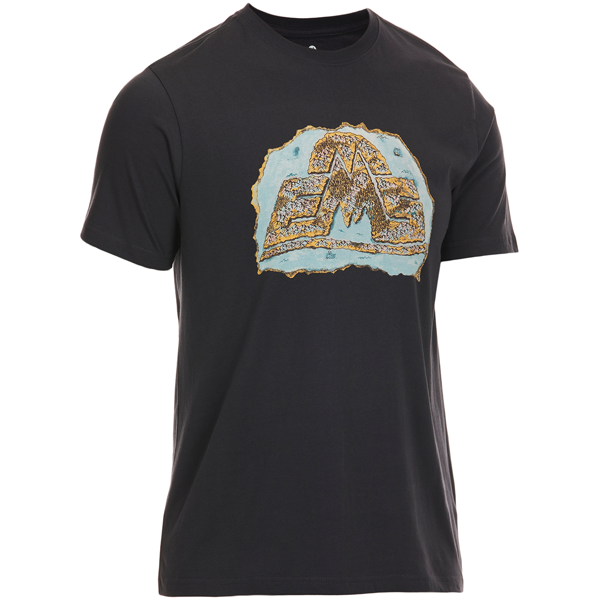 EMS Men’s Ye Olde Eastern Mountain Map Short-Sleeve Graphic Tee – Size XL