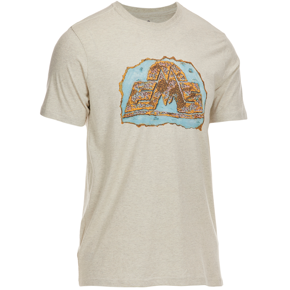 EMS Men's Ye Olde Eastern Mountain Map Short-Sleeve Graphic Tee - Size L