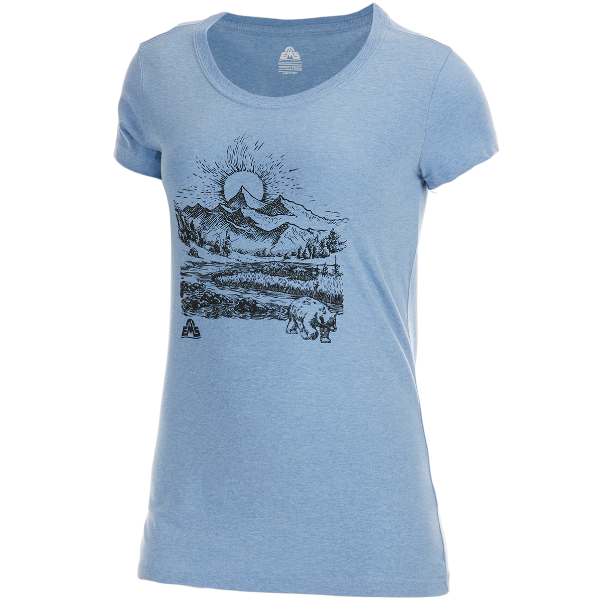 EMS Women’s Critter Creations Short-Sleeve Graphic Tee – Size XL