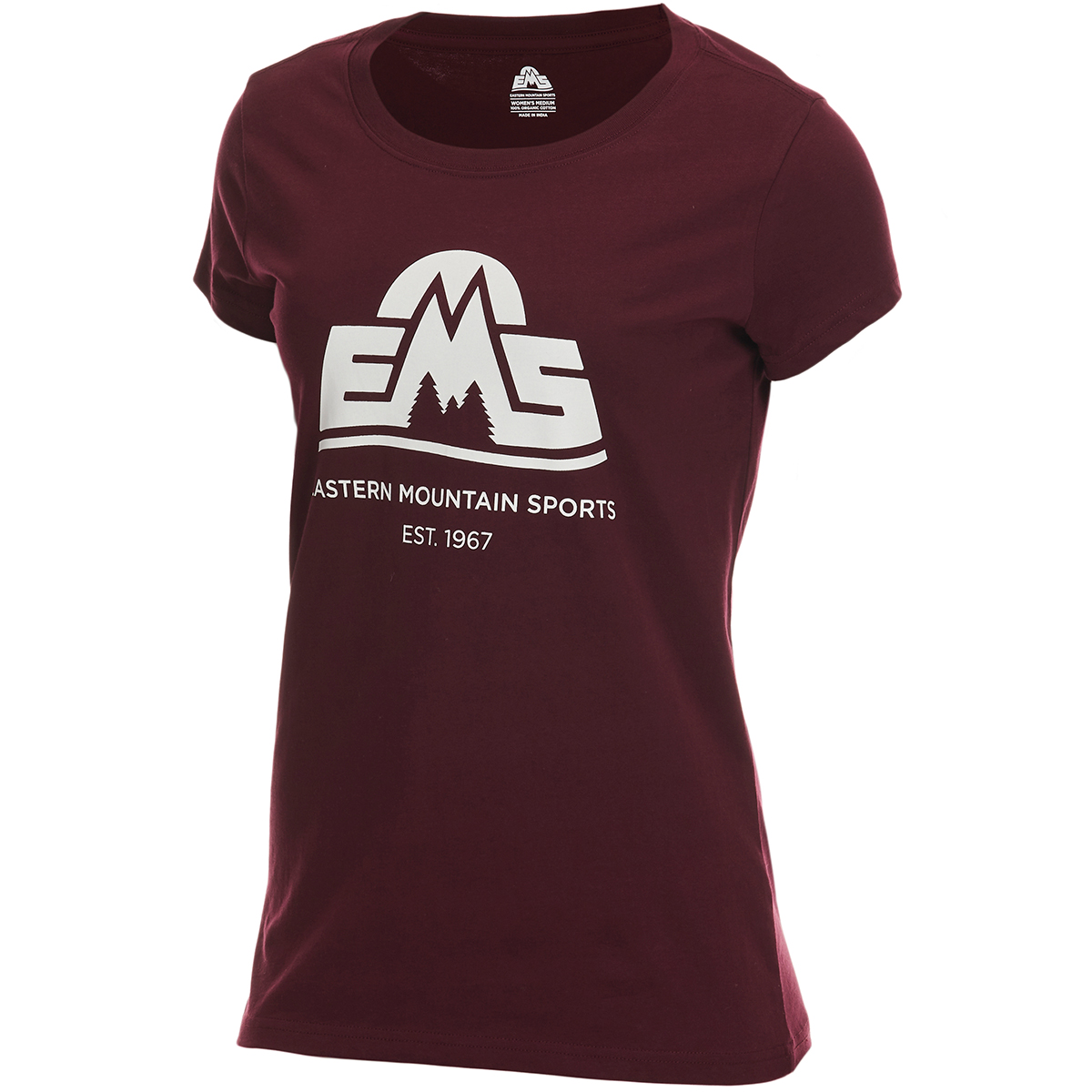 EMS Women's Logo Short-Sleeve Graphic Tee - Size L