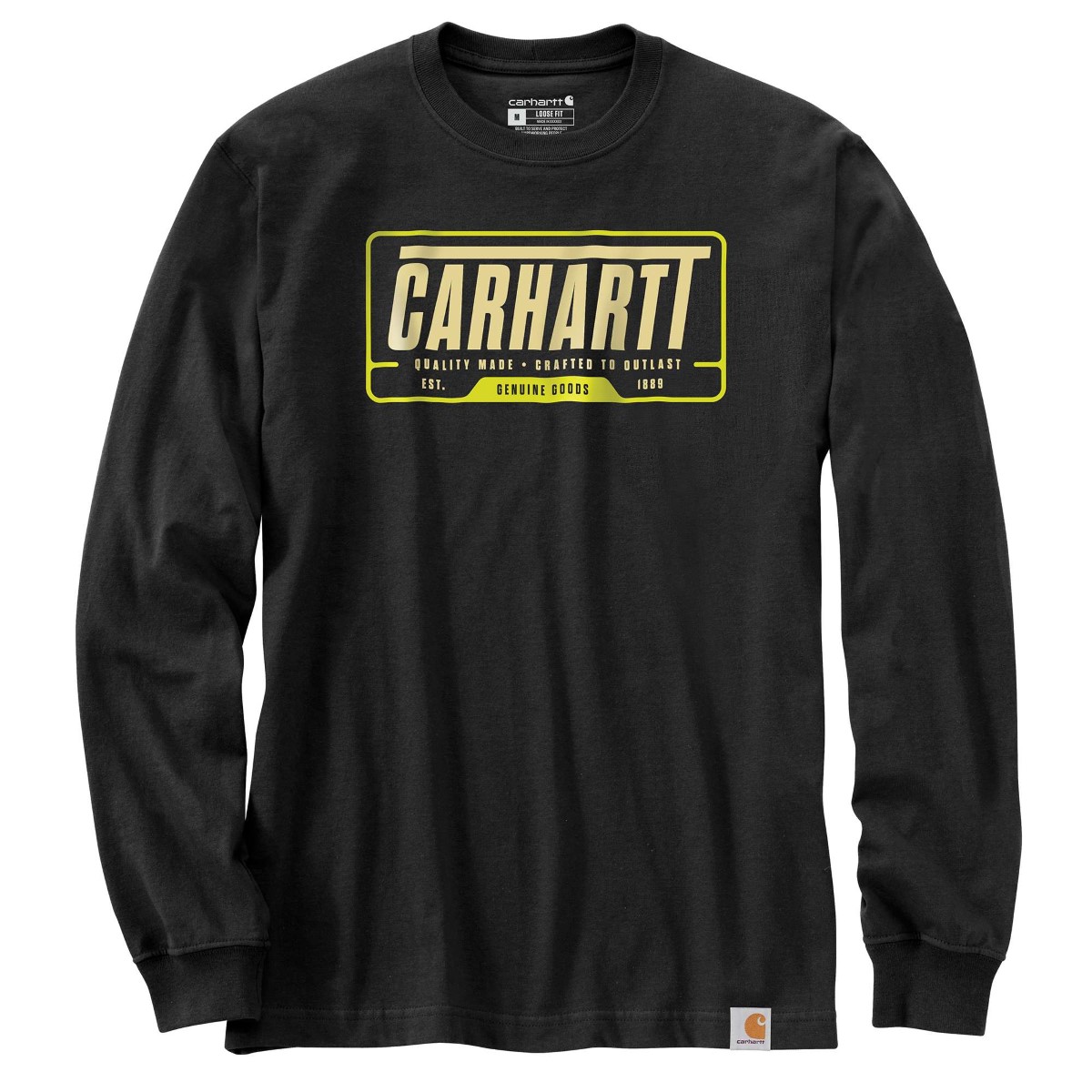Carhartt Men's 105954 Loose Fit Heavyweight Long-Sleeve Outlast Graphic Tee