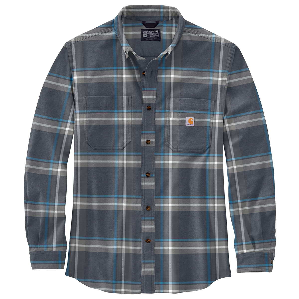 Carhartt Men's Rugged Flex Relaxed Fit Midweight Long-Sleeve Flannel
