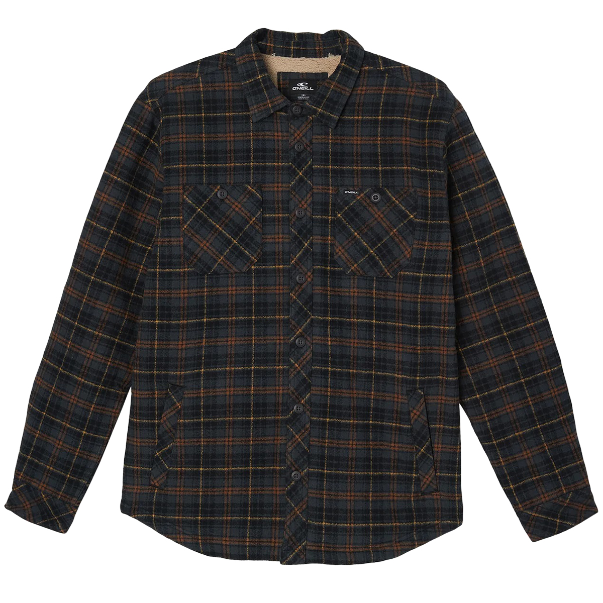O'neill Young Men's Redmond Sherpa-Lined Flannel