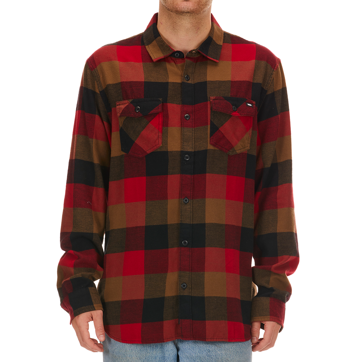 Vans Guys' Box Flannel Buttondown Shirt