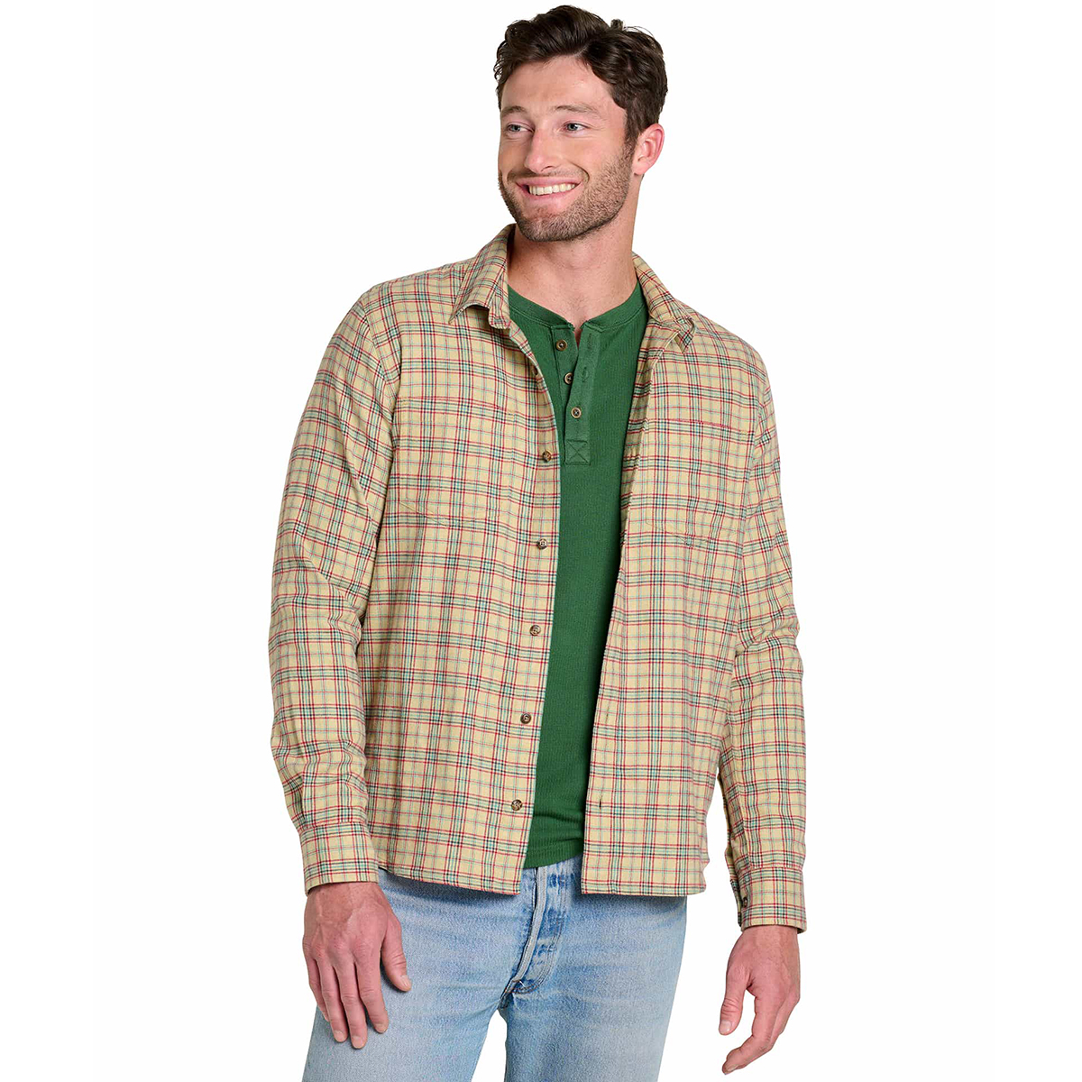 Toad & Co Men's Flannagan Long-Sleeve Shirt - Size XL