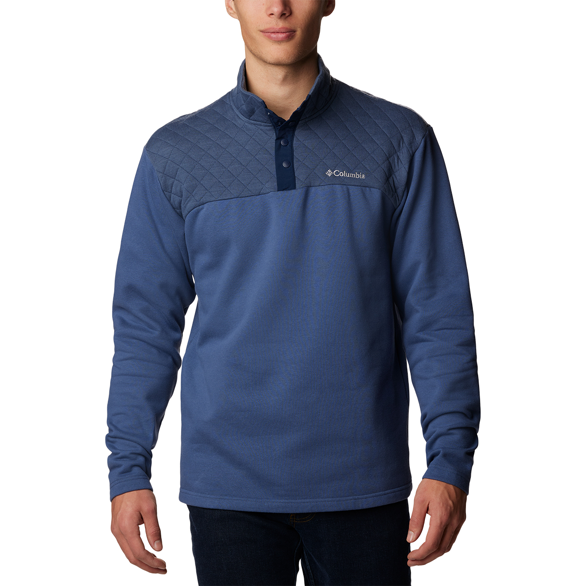 Columbia Men's Hart Mountain Quilted Half-Snap Pullover - Size L