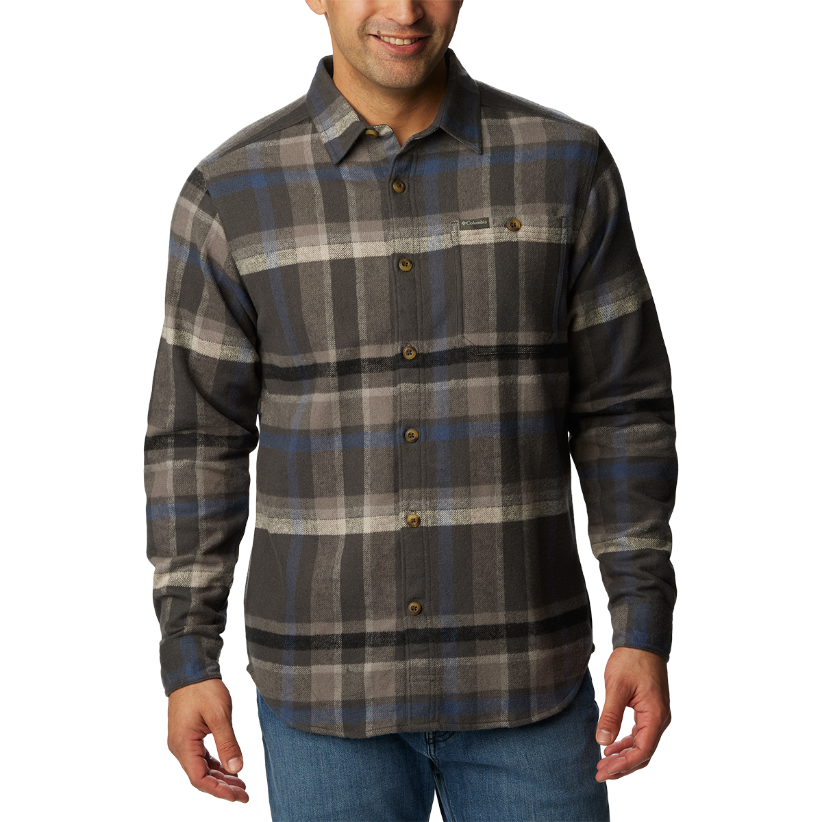 Columbia Men's Pitchstone Heavyweight Flannel Shirt - Size L