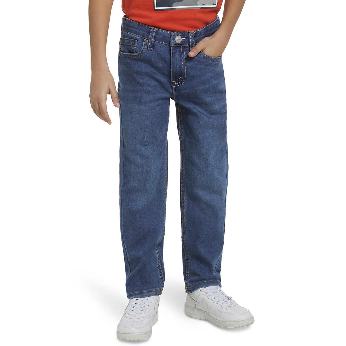 Levi's Boys' 502 Regular Taper Fit Performance Jeans - Size 10