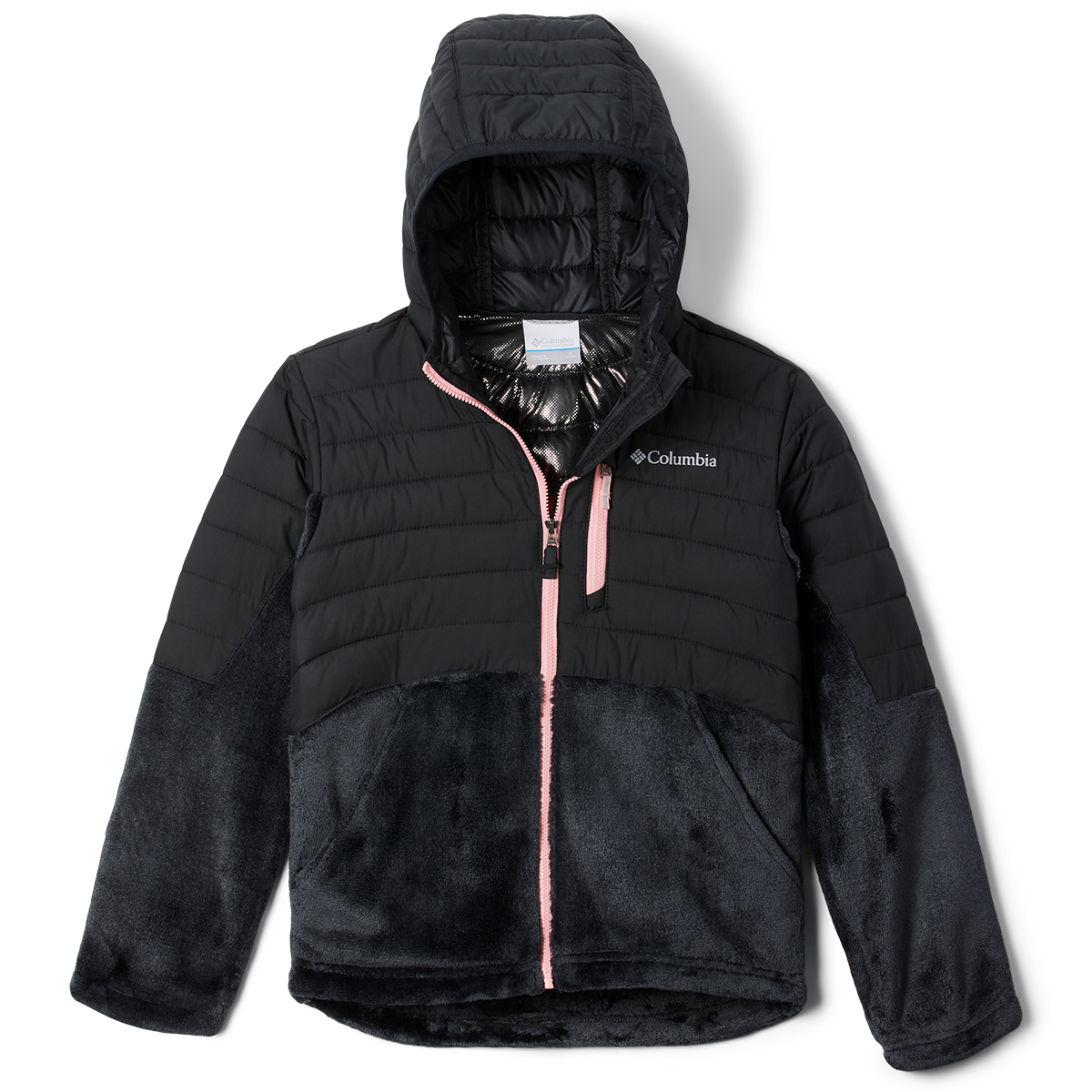 Columbia Girls' Powder Lite Novelty Hooded Jacket