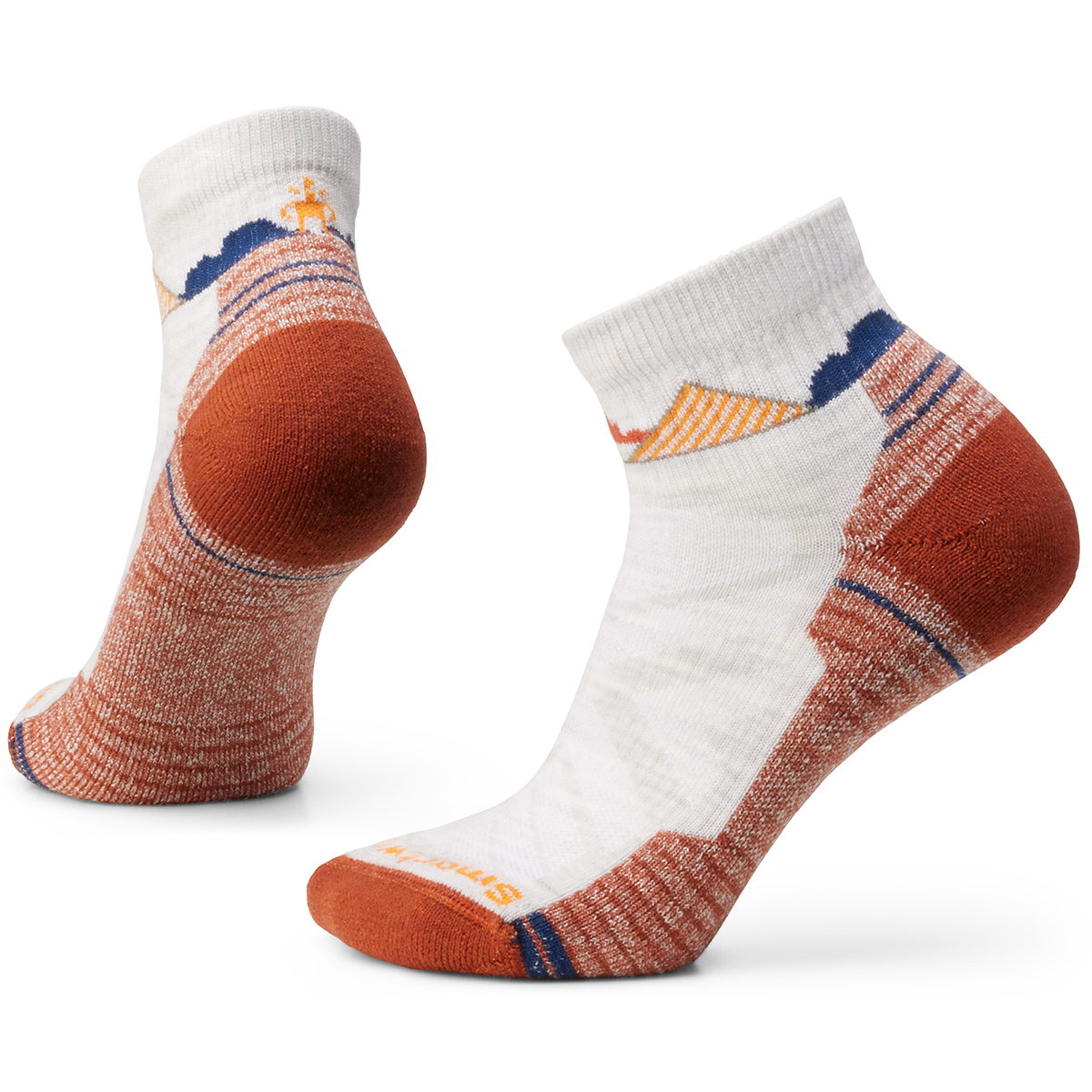 Smartwool Women's Hike Light Cushion Clear Canyon Pattern Ankle Socks