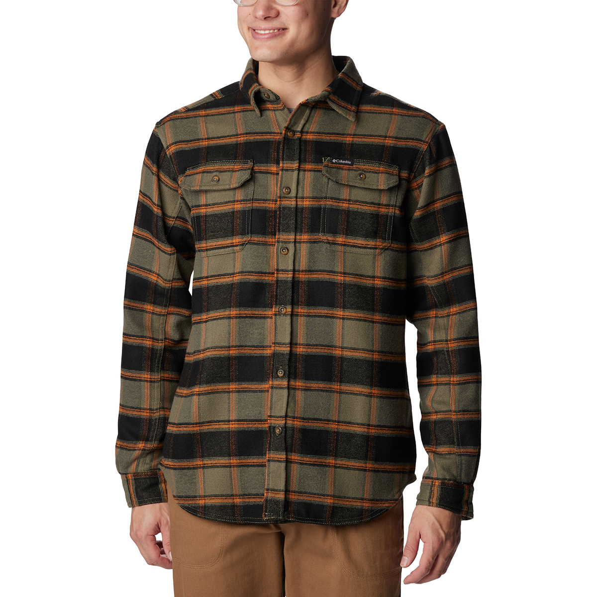 Columbia Men's Deschutes River Heavyweight Flannel Shirt - Size L