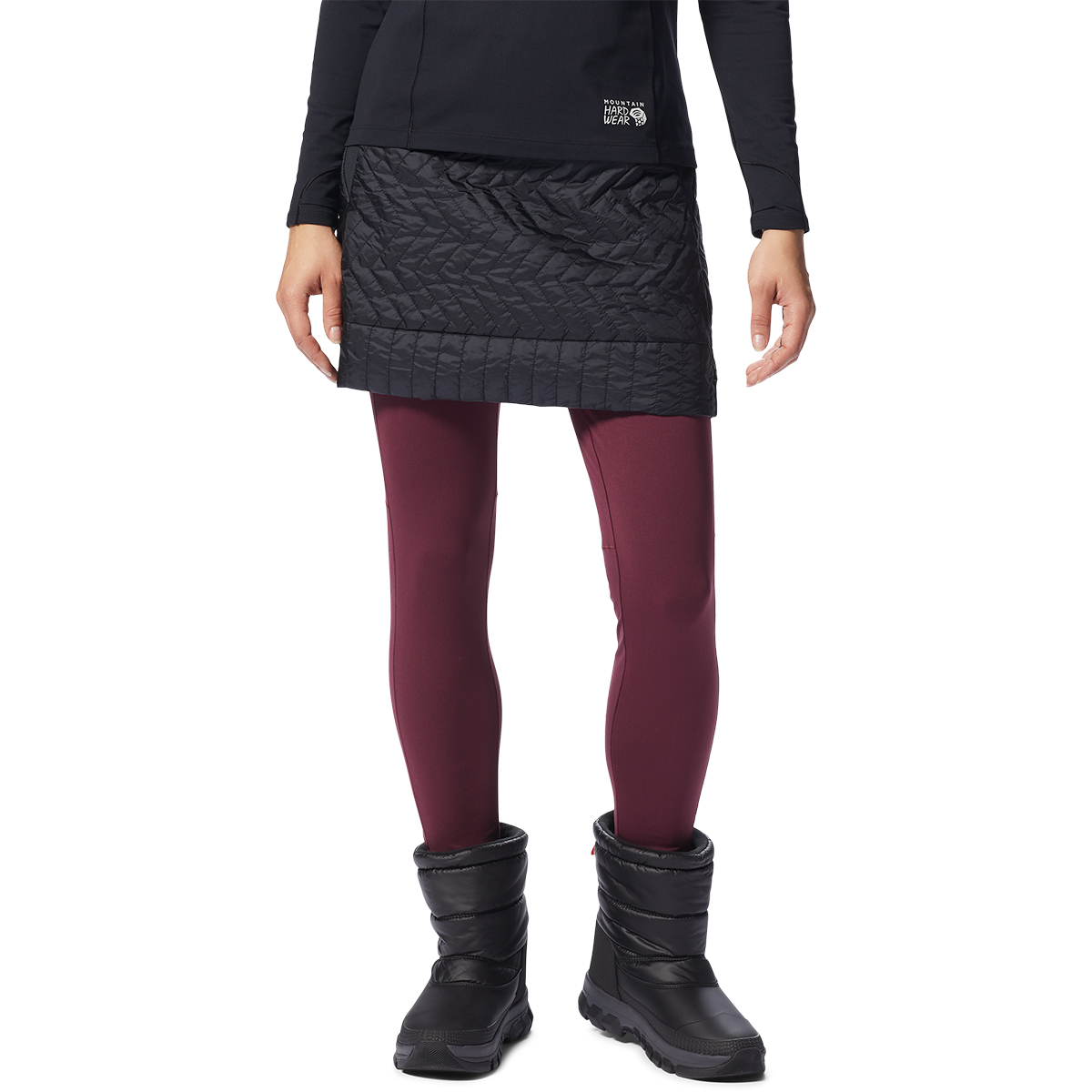 Mountain Hardwear Women's Trekkin Insulated Mini Skirt - Size L