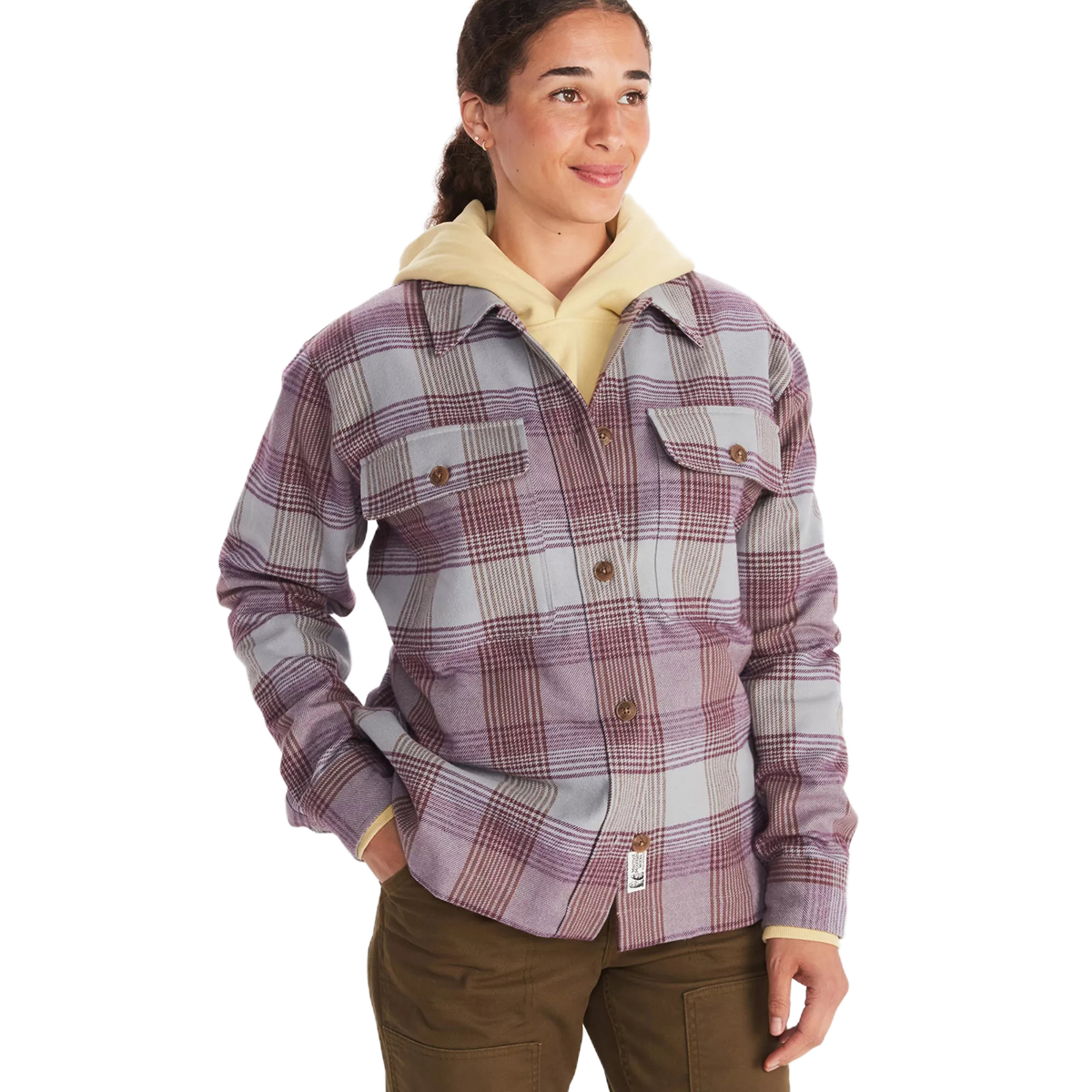 Marmot Women's Incline Heavyweight Flannel Overshirt - Size XL