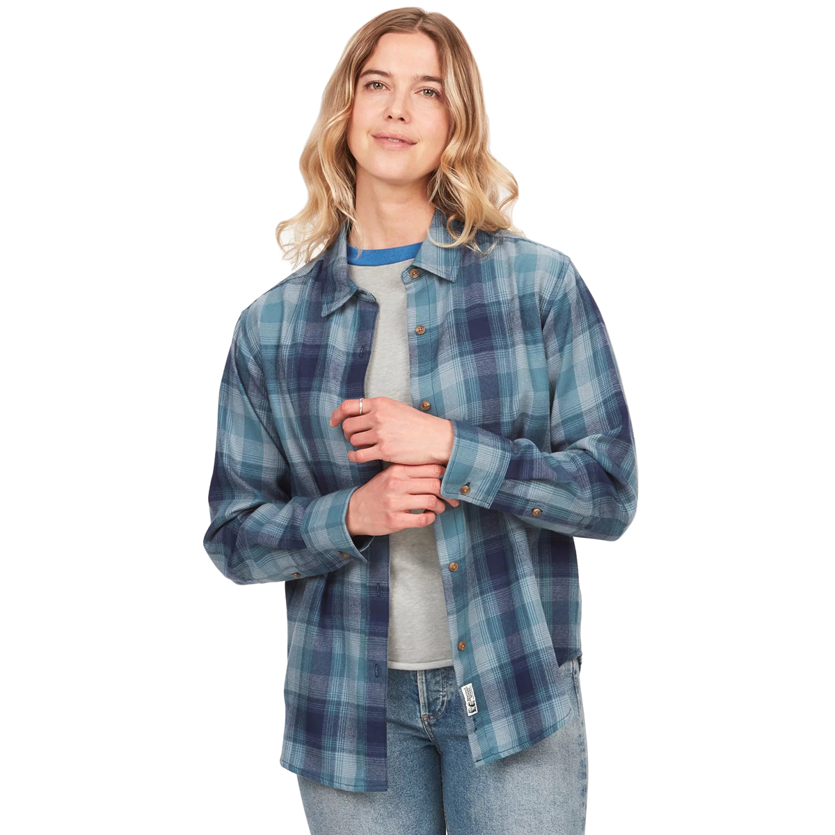 Marmot Women's Fairfax Novelty Lightweight Flannel Shirt - Size XL