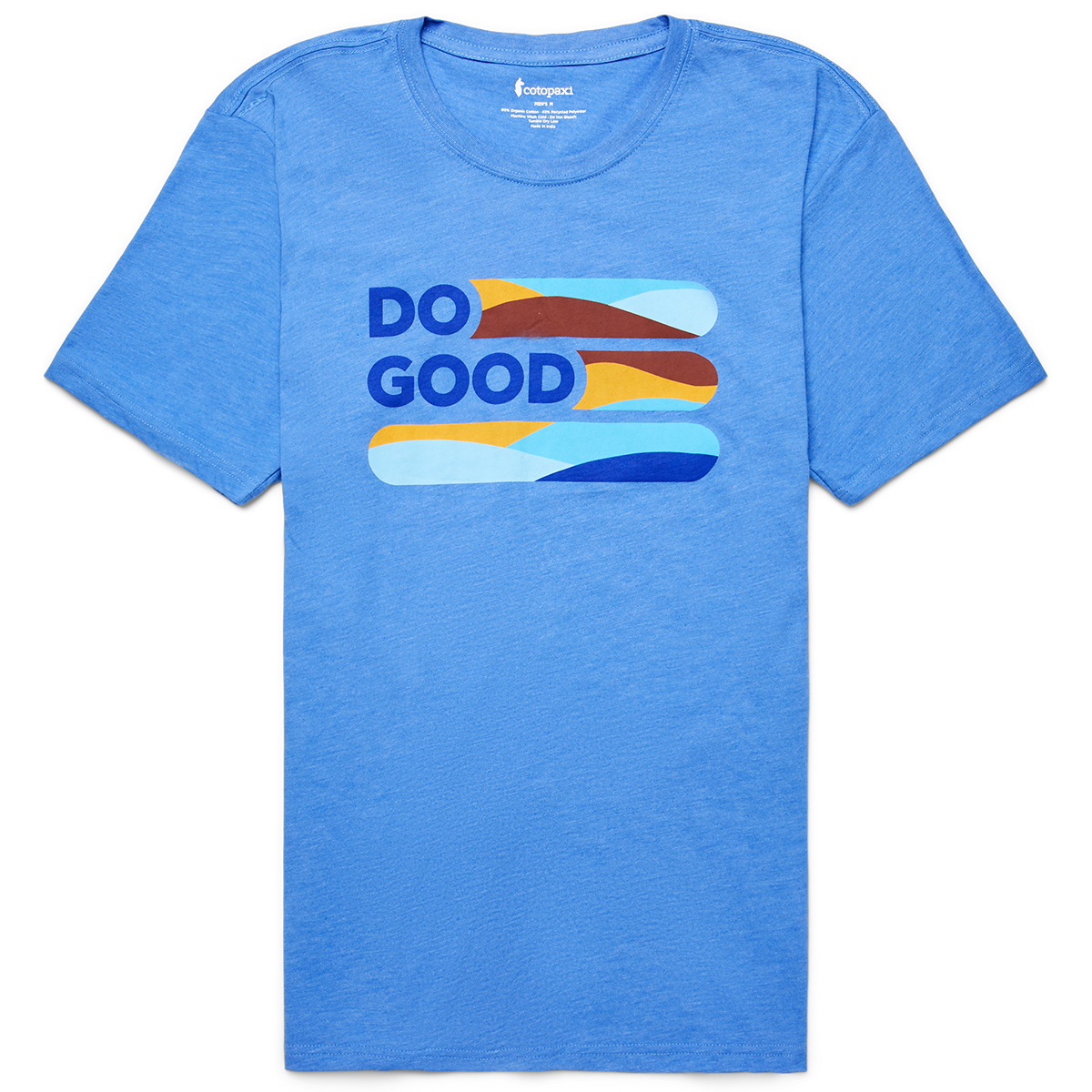 Cotopaxi Men’s Do Good Stripe Organic Short-Sleeve Tee – Size 2XL