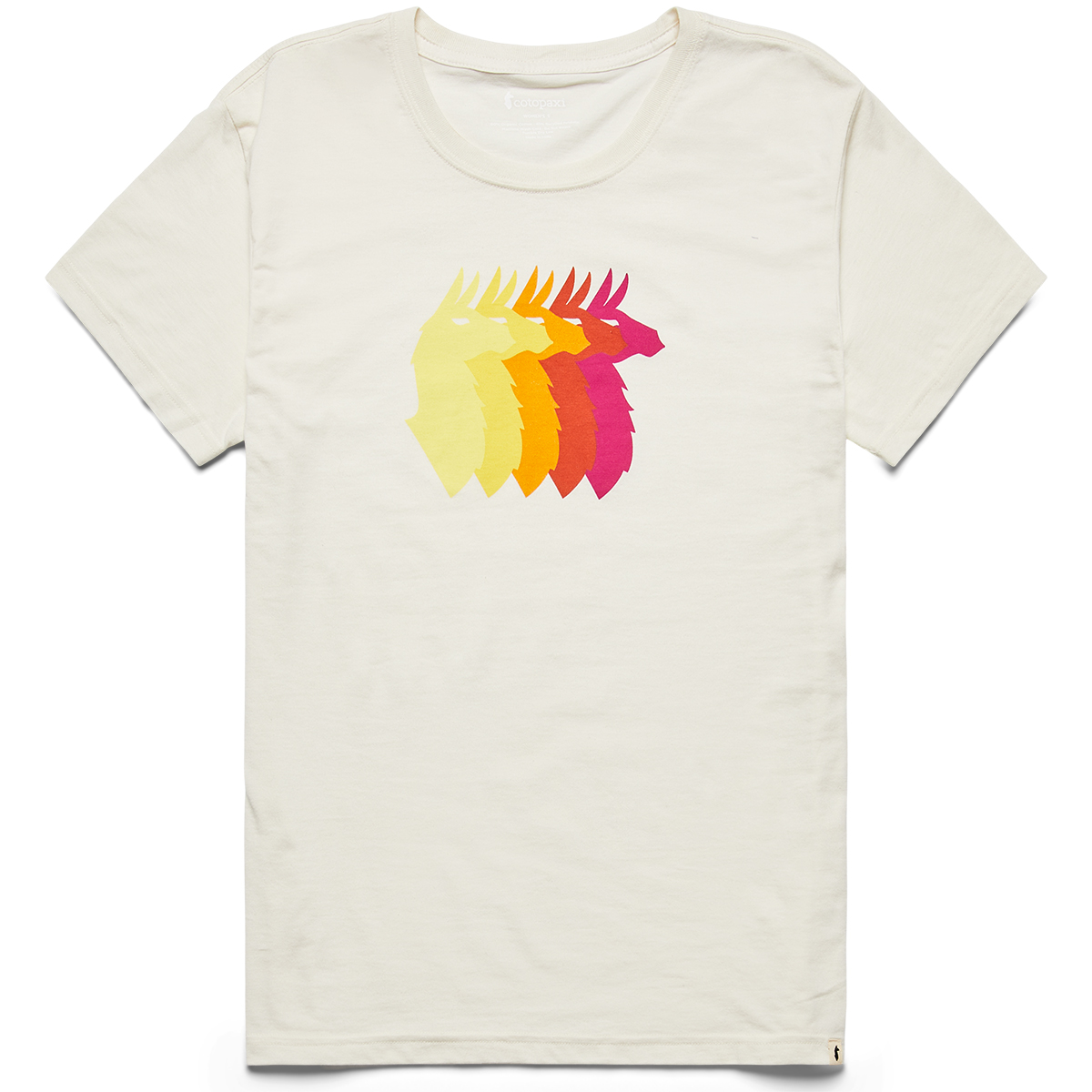 Cotopaxi Women's Llama Sequence Organic Short-Sleeve Tee - Size XL