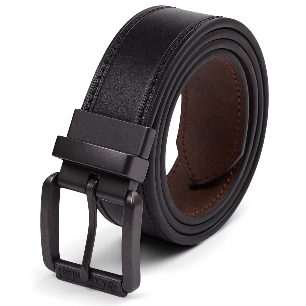 Columbia Men's Leather Reversible Casual Belt