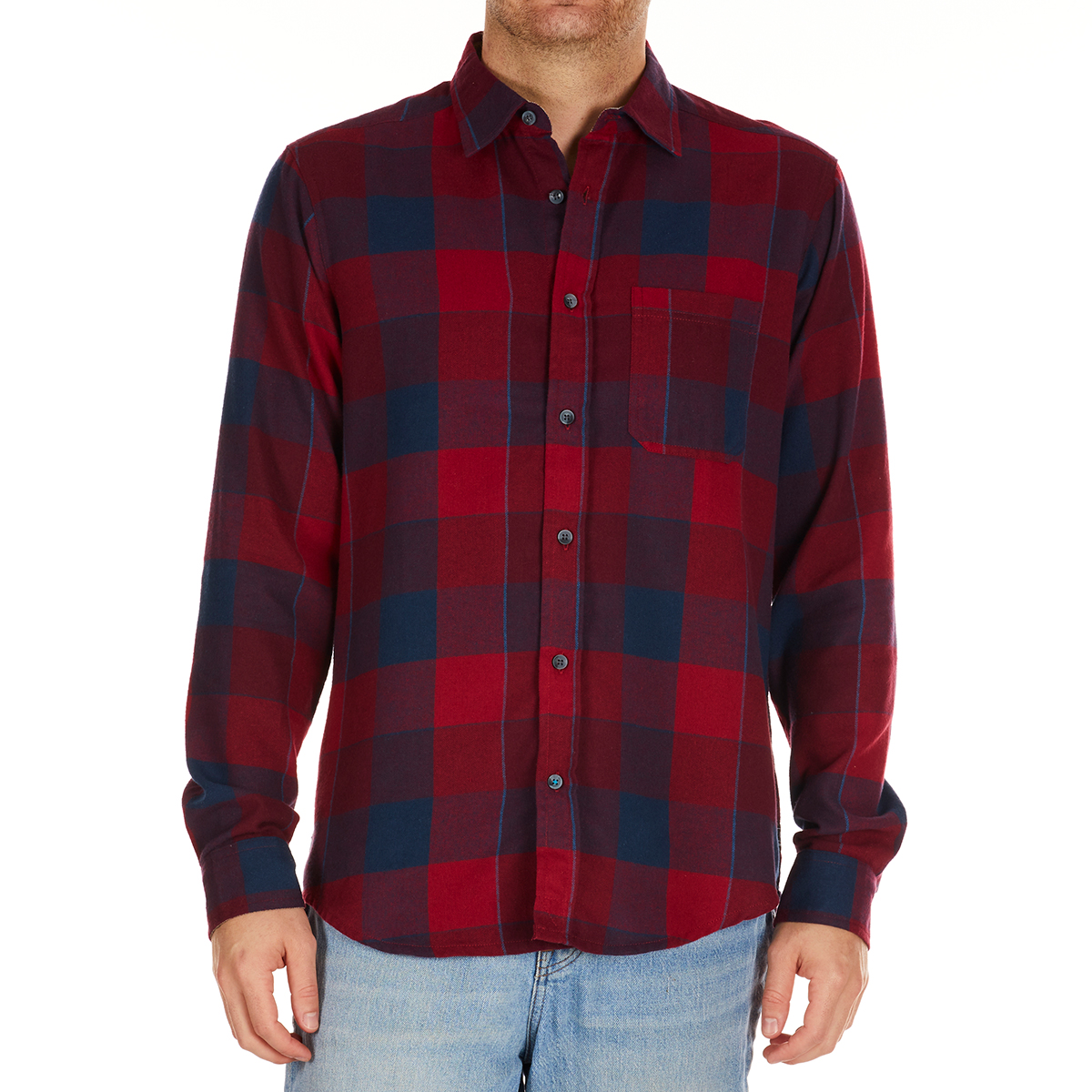 Ocean Current Young Men's Portsmouth Flannel Shirt