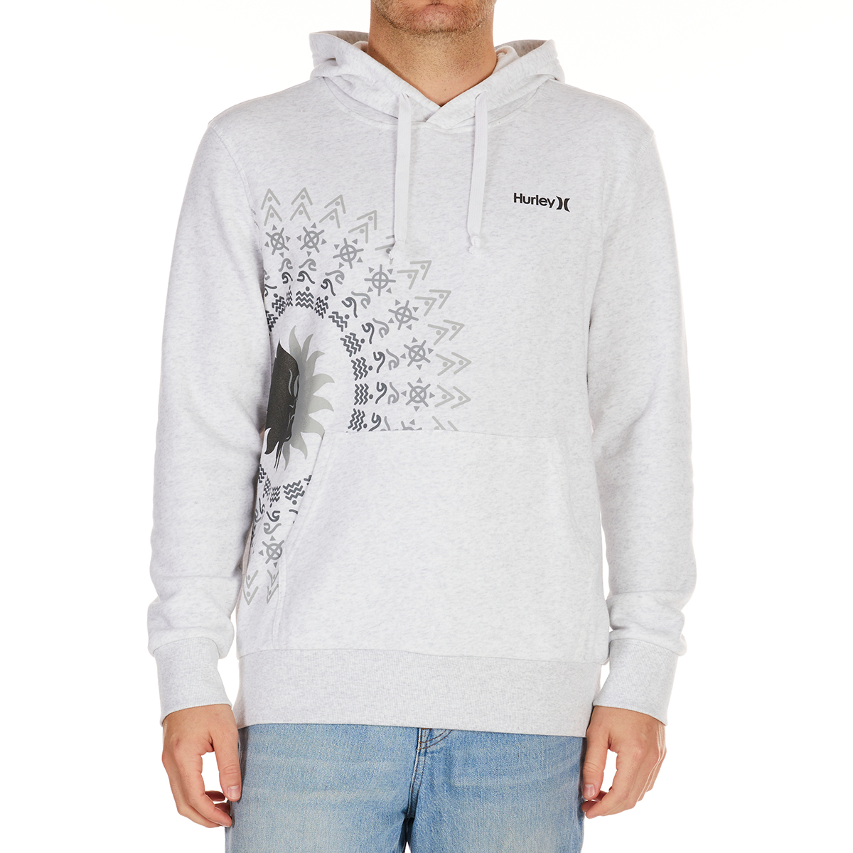 Hurley Young Men's Nightsurf Tribal Hoodie