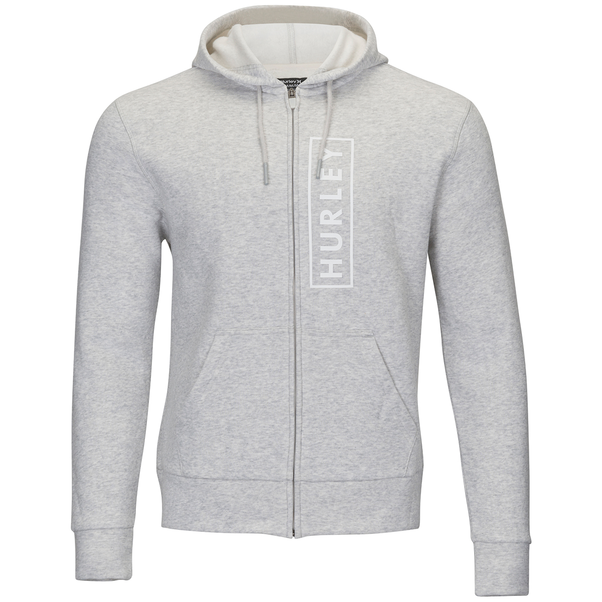 Hurley Young Men's Boxed Logo Full-Zip Hoodie