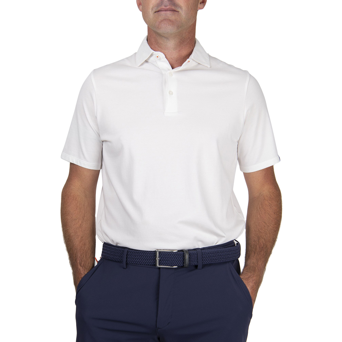 Kjus Men's Sunder Short-Sleeve Polo - Size L