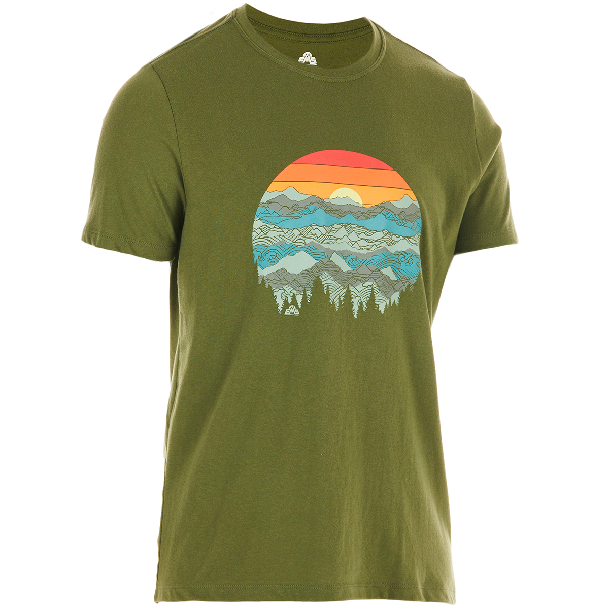 EMS Men's Elevated Journey Short-Sleeve Graphic Tee - Size 3XL