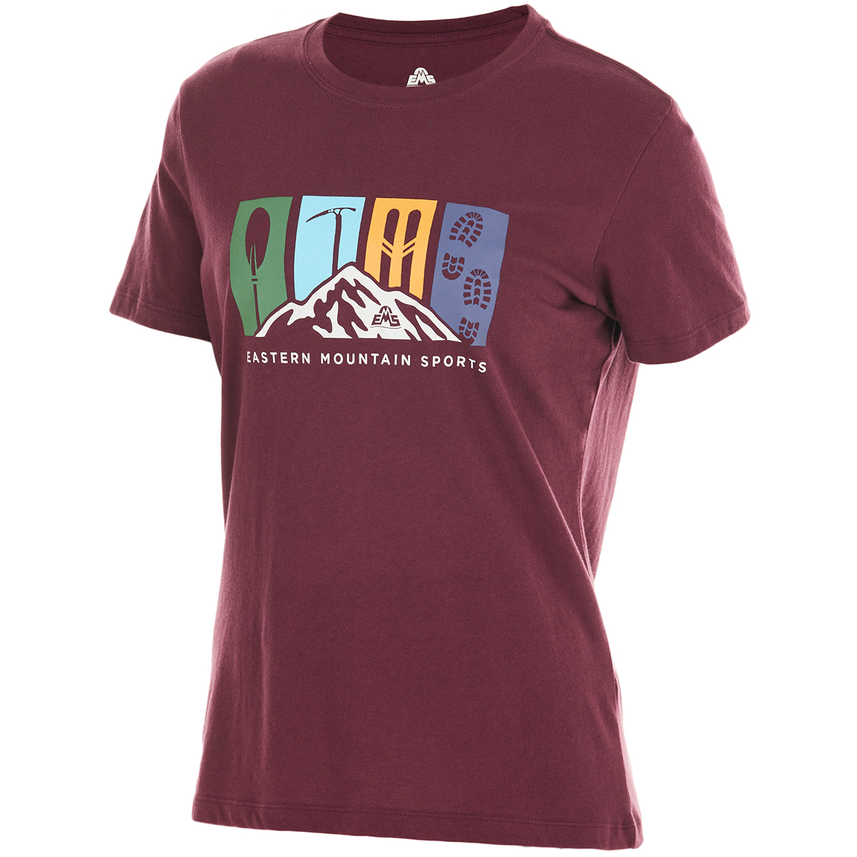 EMS Women's Get Educated Short-Sleeve Graphic Tee - Size L