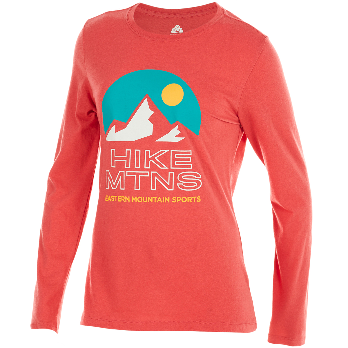 EMS Women's Hike Mountain Long-Sleeve Graphic Tee - Size XL