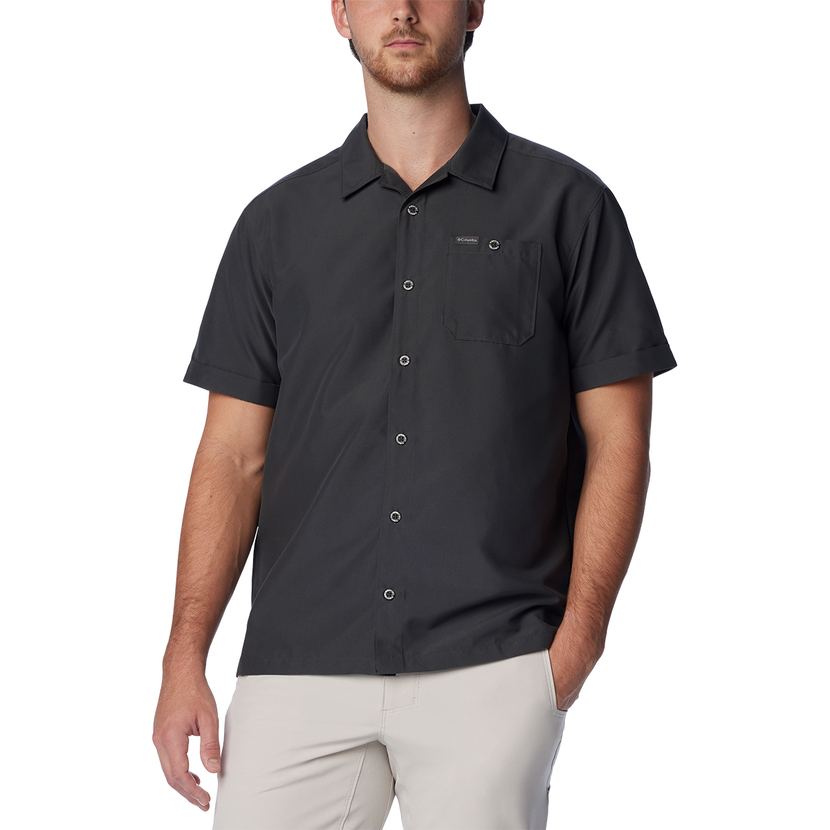 Columbia Men's Landroamer Ripstop Short Sleeve Shirt - Size L