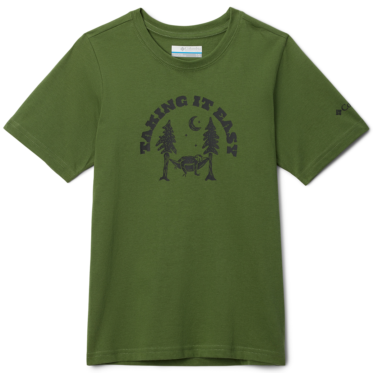 Columbia Kids' Valley Creek Short-Sleeve Graphic Tee - Size S