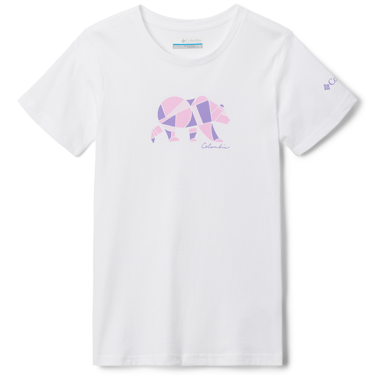 Columbia Girls' Mission Lake Short-Sleeve Graphic Tee - Size S
