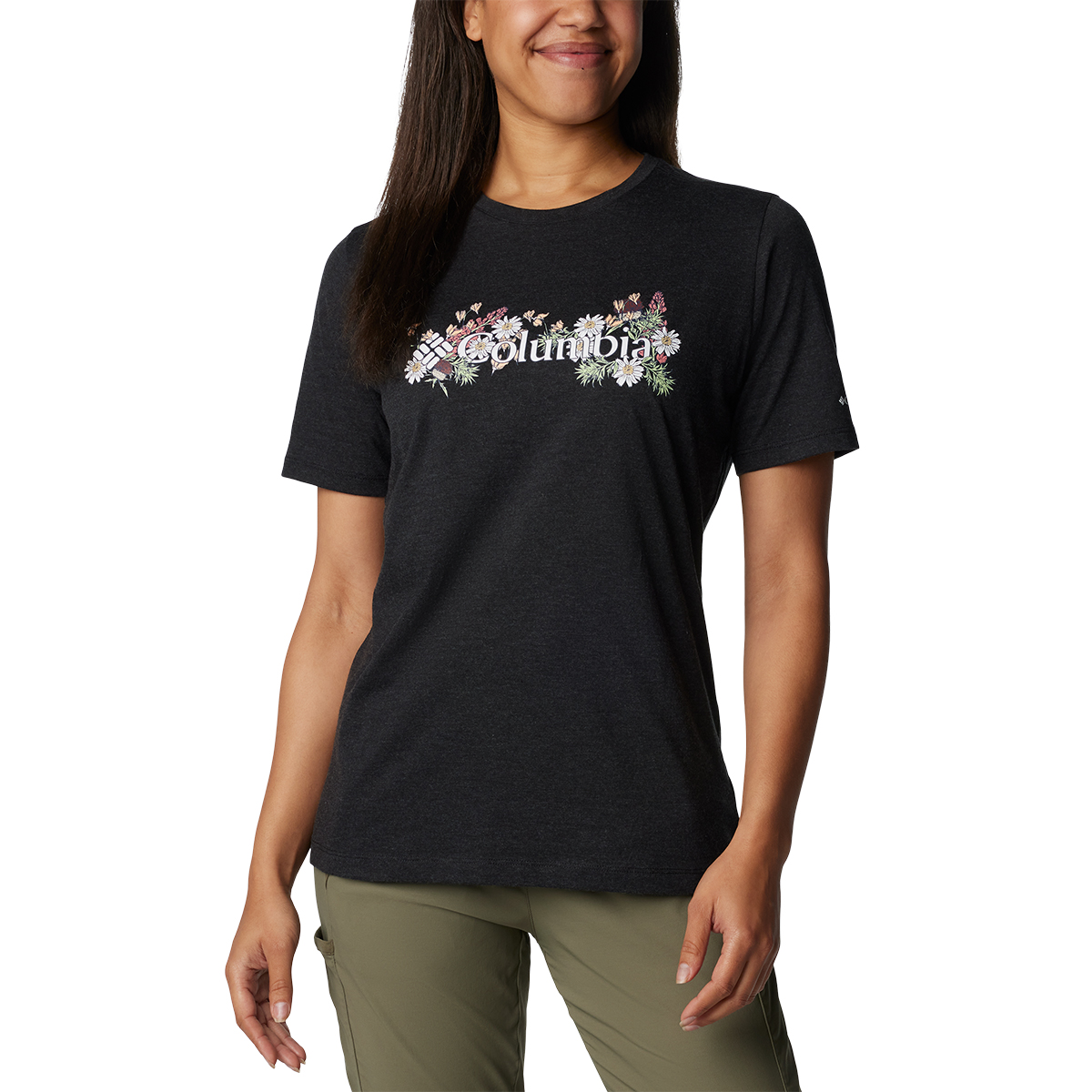 Columbia Women's Bluebird Day Relaxed Crew Neck Shirt - Size 2XL