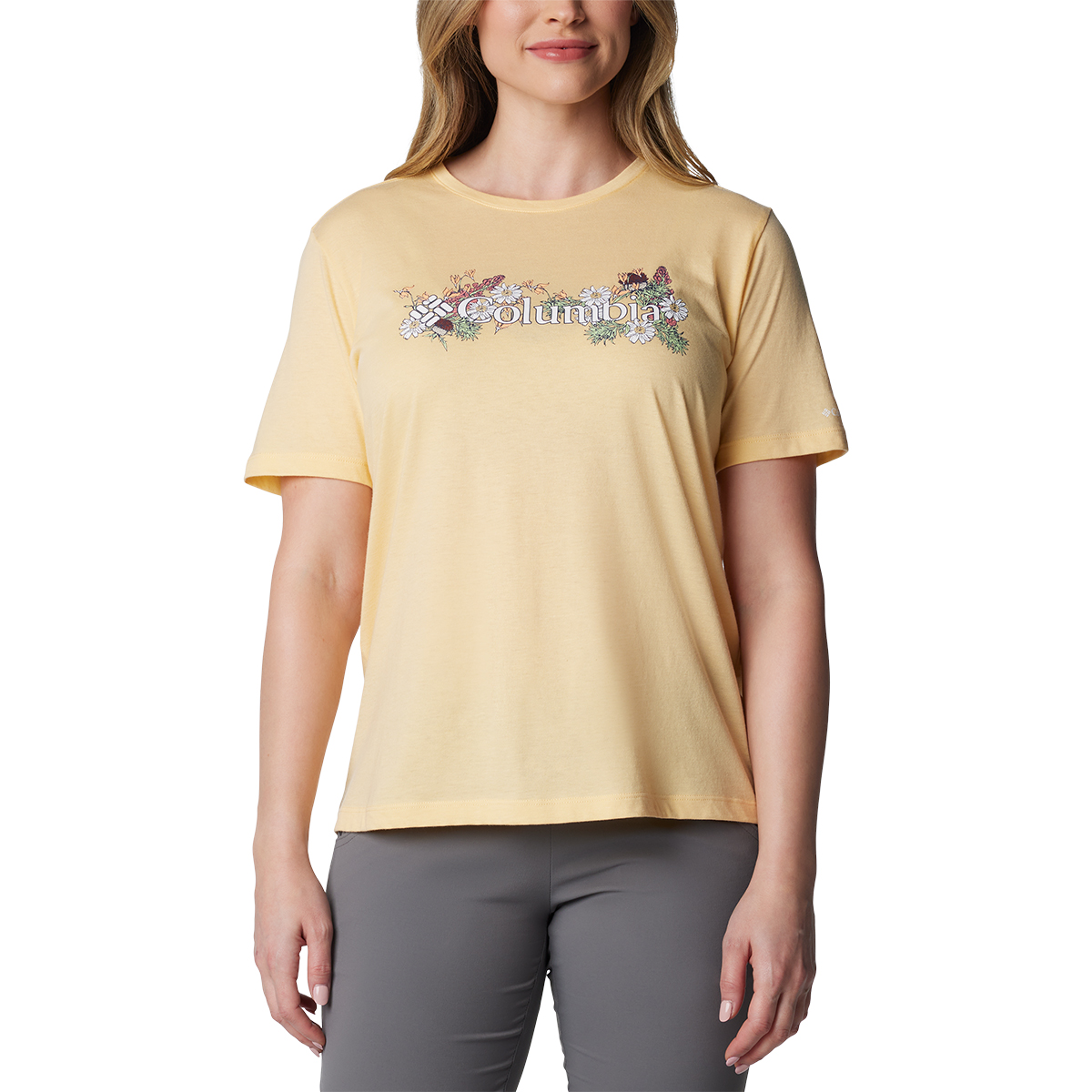 Columbia Women's Bluebird Day Relaxed Crew Neck Shirt - Size 2XL