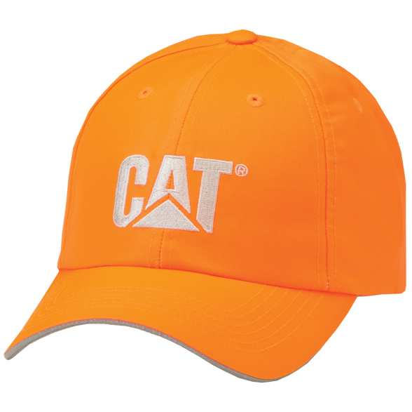 CAT Men's Hi-Vis Trademark Cap