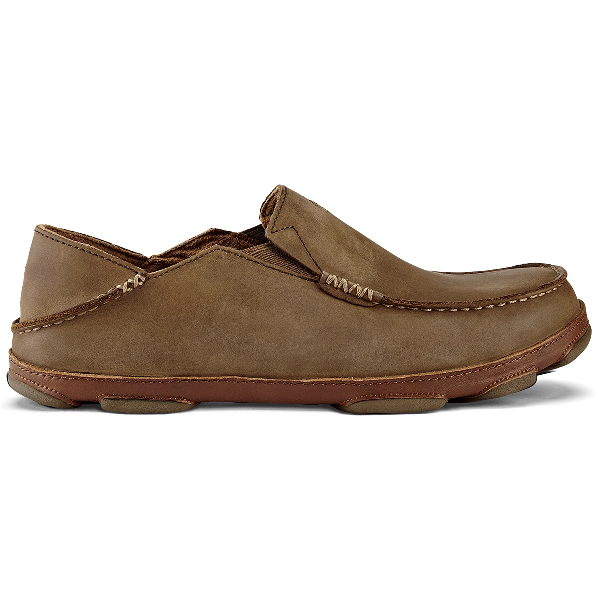 Olukai Men's Molo Leather Slip-On Shoe - Size 12