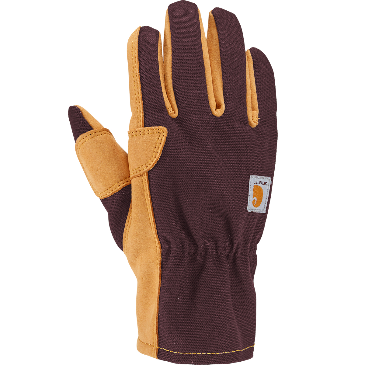 Carhartt Women's Duck/synthetic Leather Open Cuff Glove