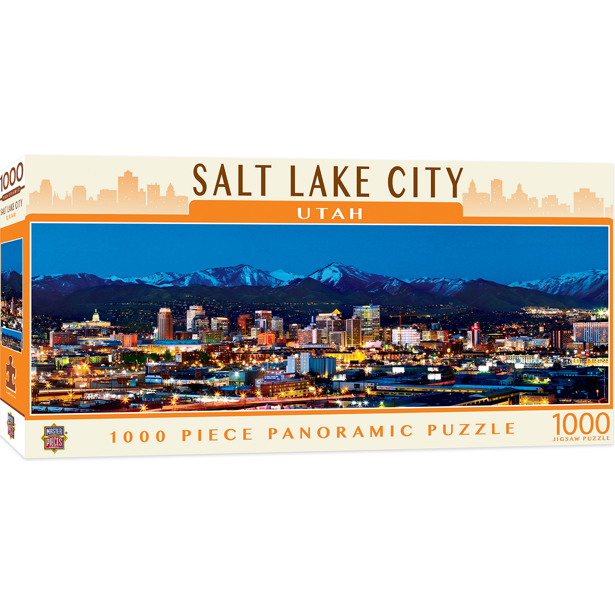Masterpieces Puzzle Co. Salt Lake City 1000 Piece Puzzle
