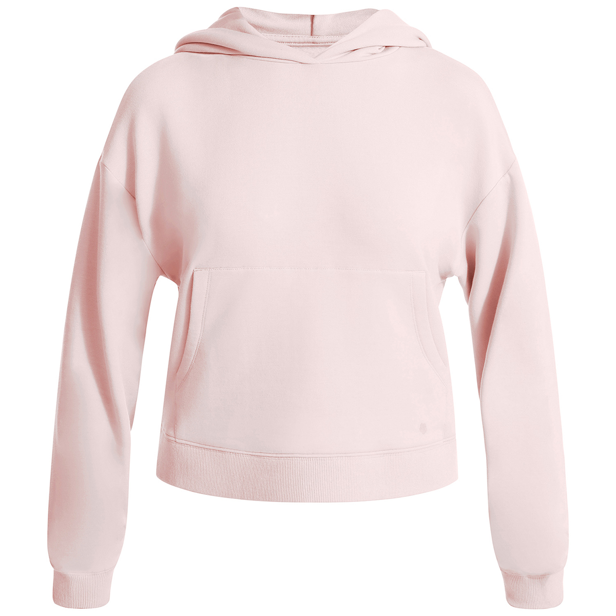 Yogaworks Women's Long-Sleeve Fleece Crop Pullover Hoodie