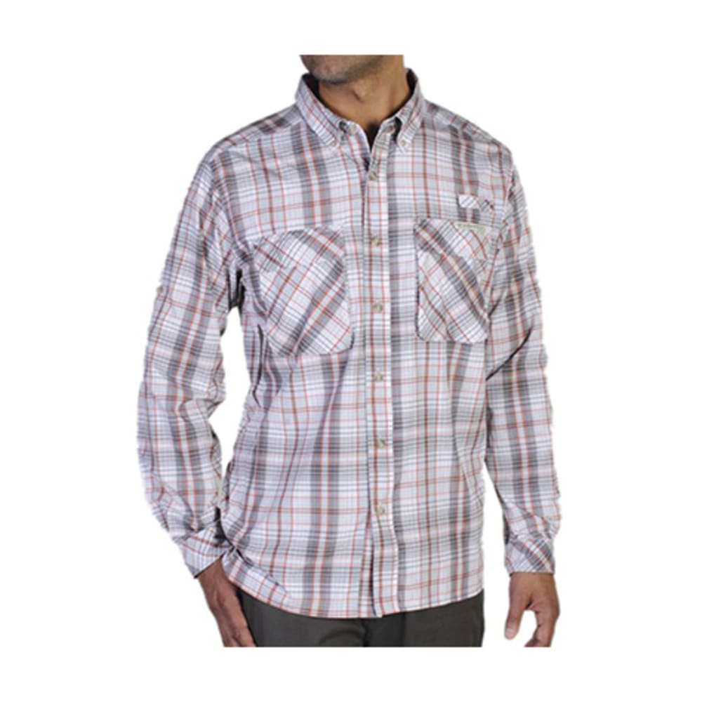 EXOFFICIO Men's Air Strip Macro Plaid Shirt, L/S S