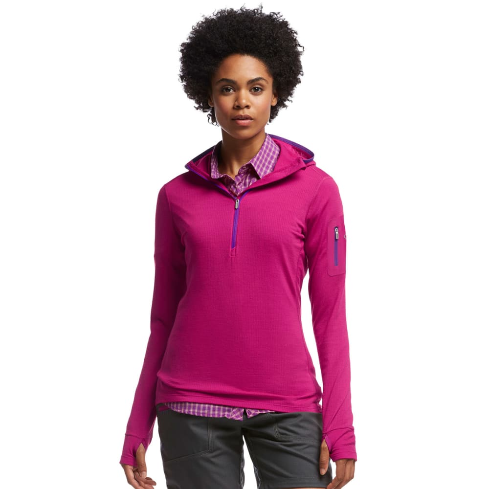 ICEBREAKER Women's Terra Half Zip Long-Sleeve Hoodie