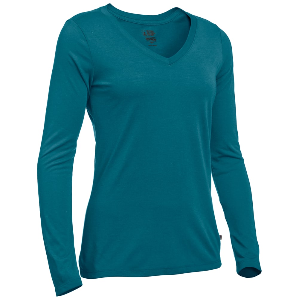 EMS Women's Techwick Vital Long-Sleeve V-Neck Tee XS