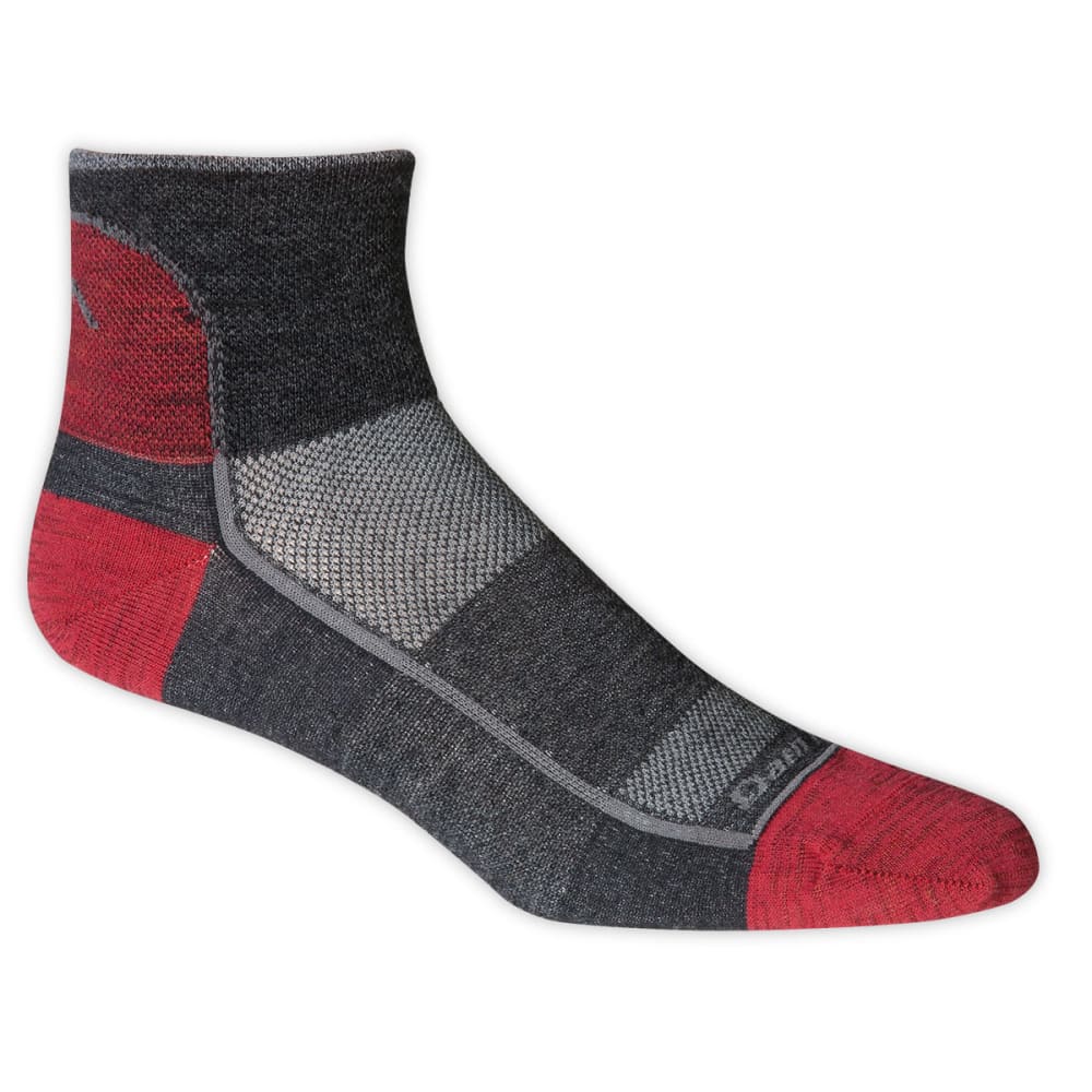 DARN TOUGH Merino Wool Mesh 1/4 Run/Bike Socks - Eastern Mountain Sports