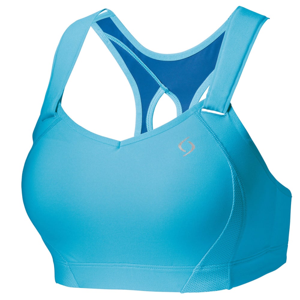 Size 38C Moving Comfort Blue Women's Sports Bras - Janky Gear