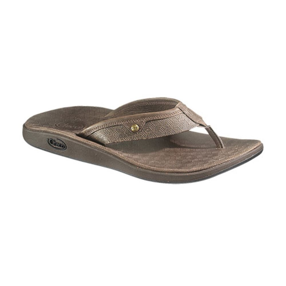 CHACO Men s Corbin Flip Flops Chocolate Brown Eastern Mountain